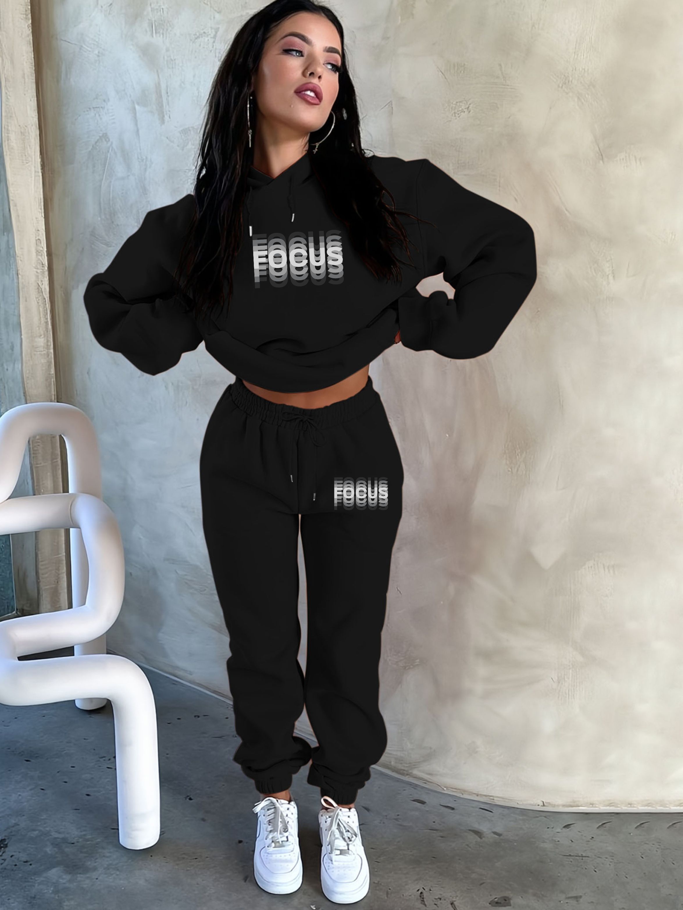Street For Fashion - Conjunto de duas peças de inverno