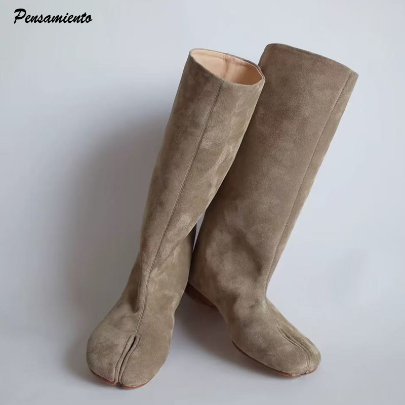 Street Fashion Rome - Botas Femininas de Cano Alto em