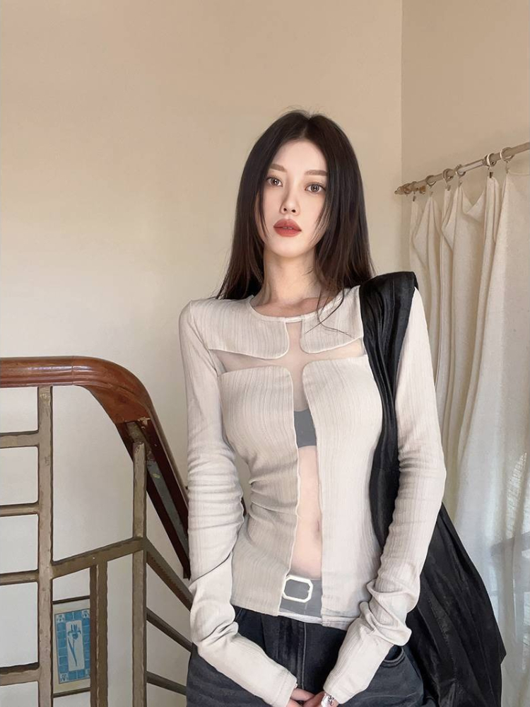 Street Summer Fashion - Nova Camiseta Feminina de Manga Longa