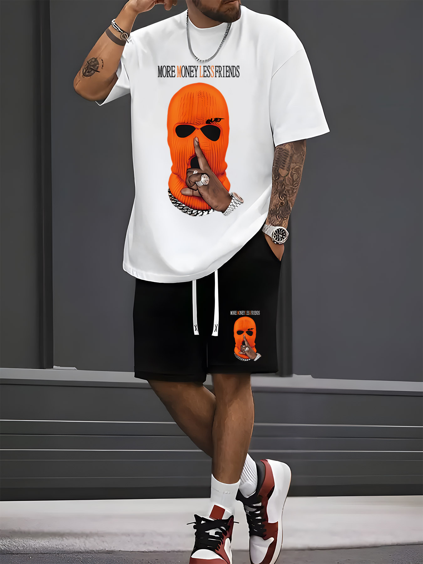 Street Summer Fashion - Conjunto Masculino de Verão 2026 Novo