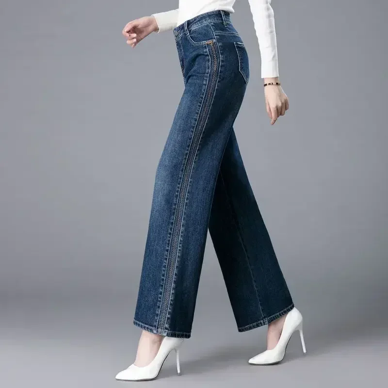 Cintura alta estiramento jeans - Street Fashion Reviews avaliação e preço
