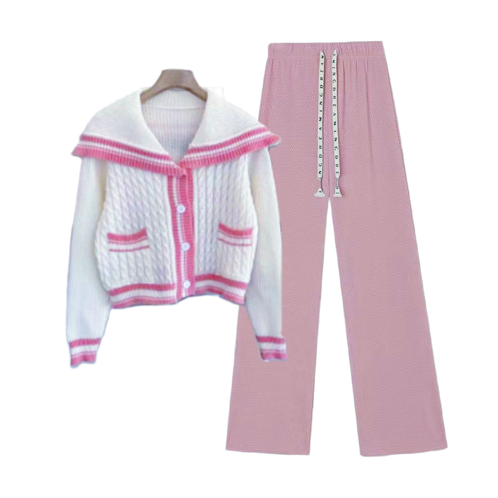 Primavera de malha estilo prep - Street Fashion Korean avaliação e preço