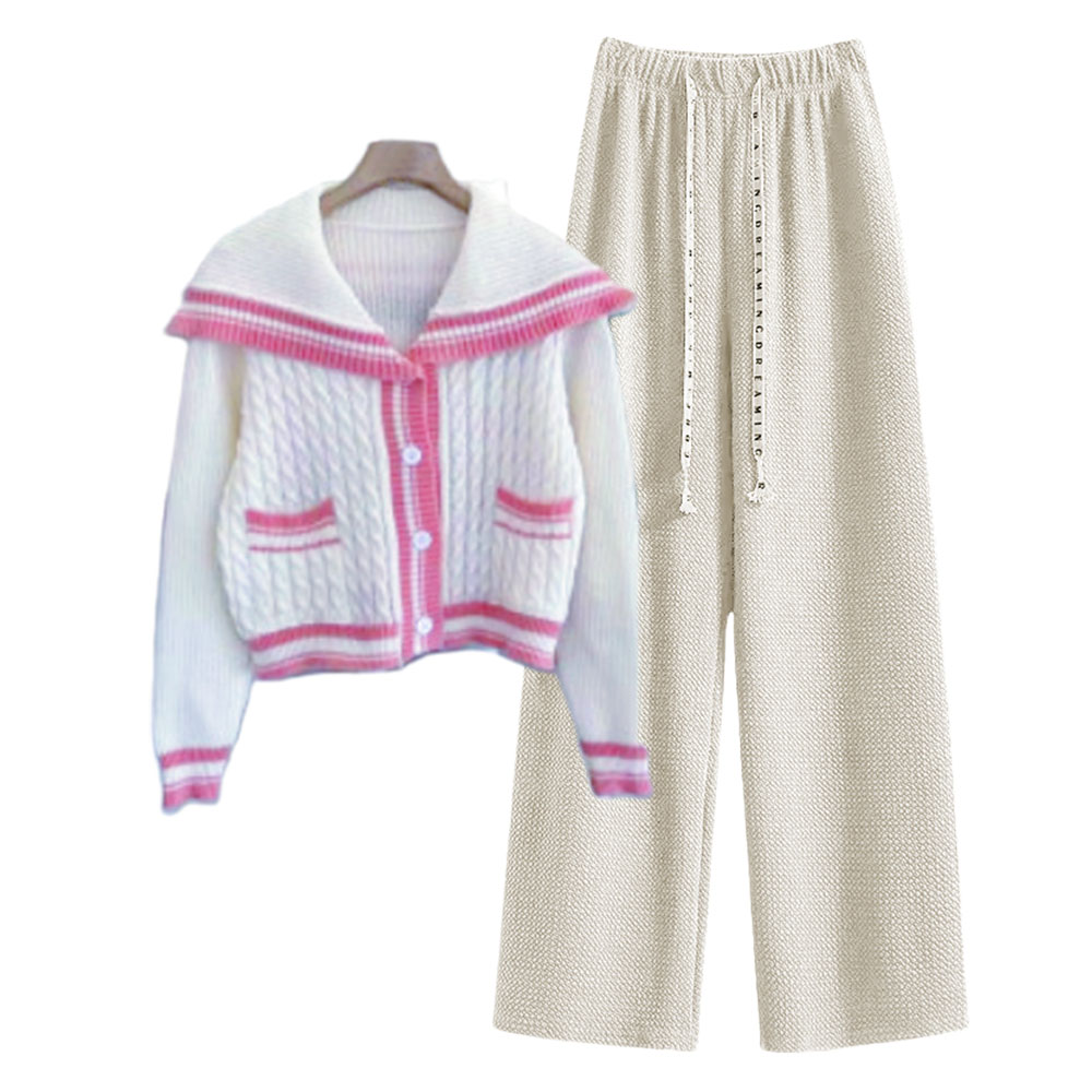 Primavera de malha estilo prep - Street Fashion Korean avaliação e preço