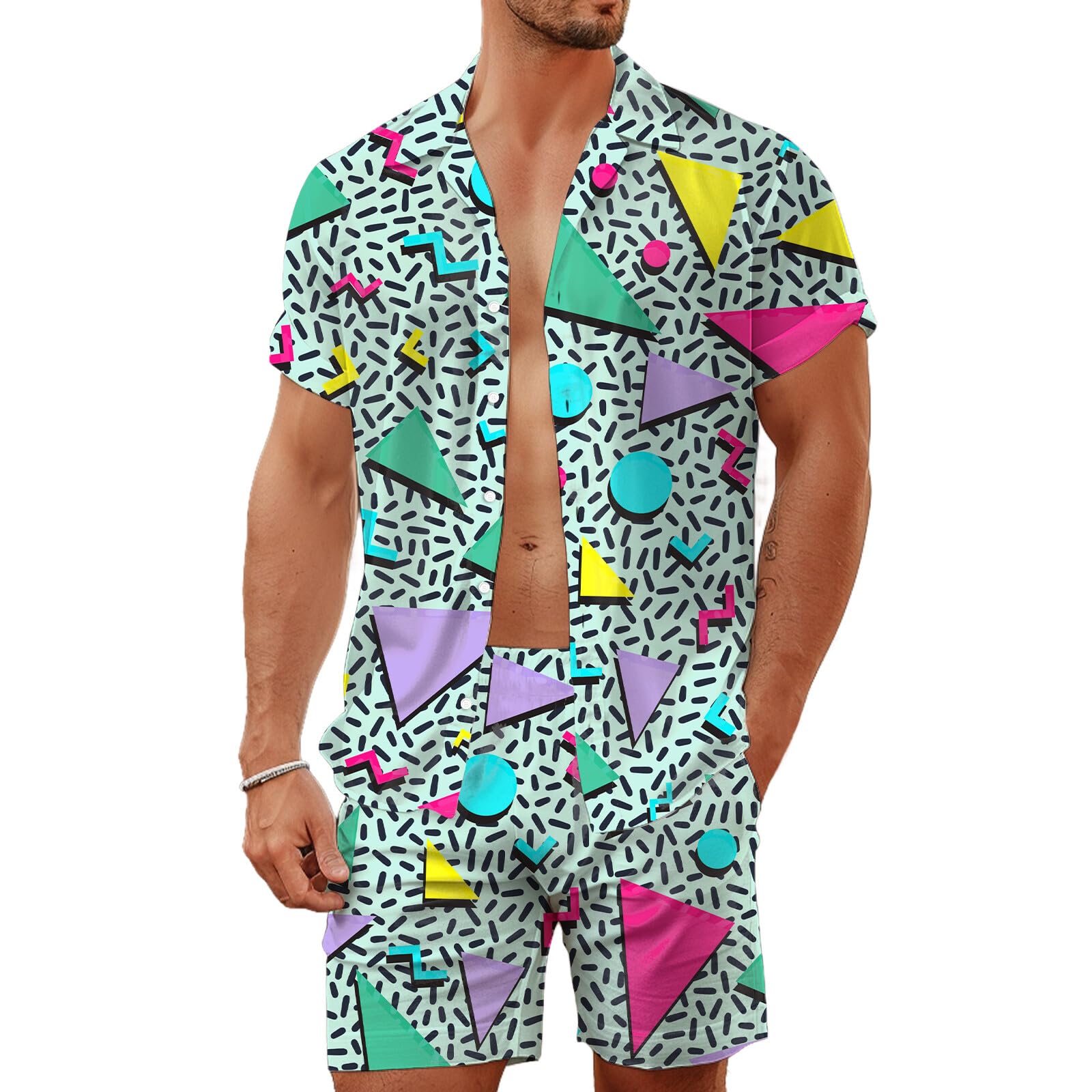 Conjunto de Camisa e Shorts Ma - Street Summer Fashion avaliação e preço