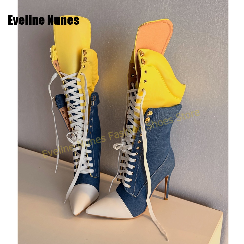 Botas Femininas Retrô Y2K de D - Street Fashion Trends 2026 avaliação e preço