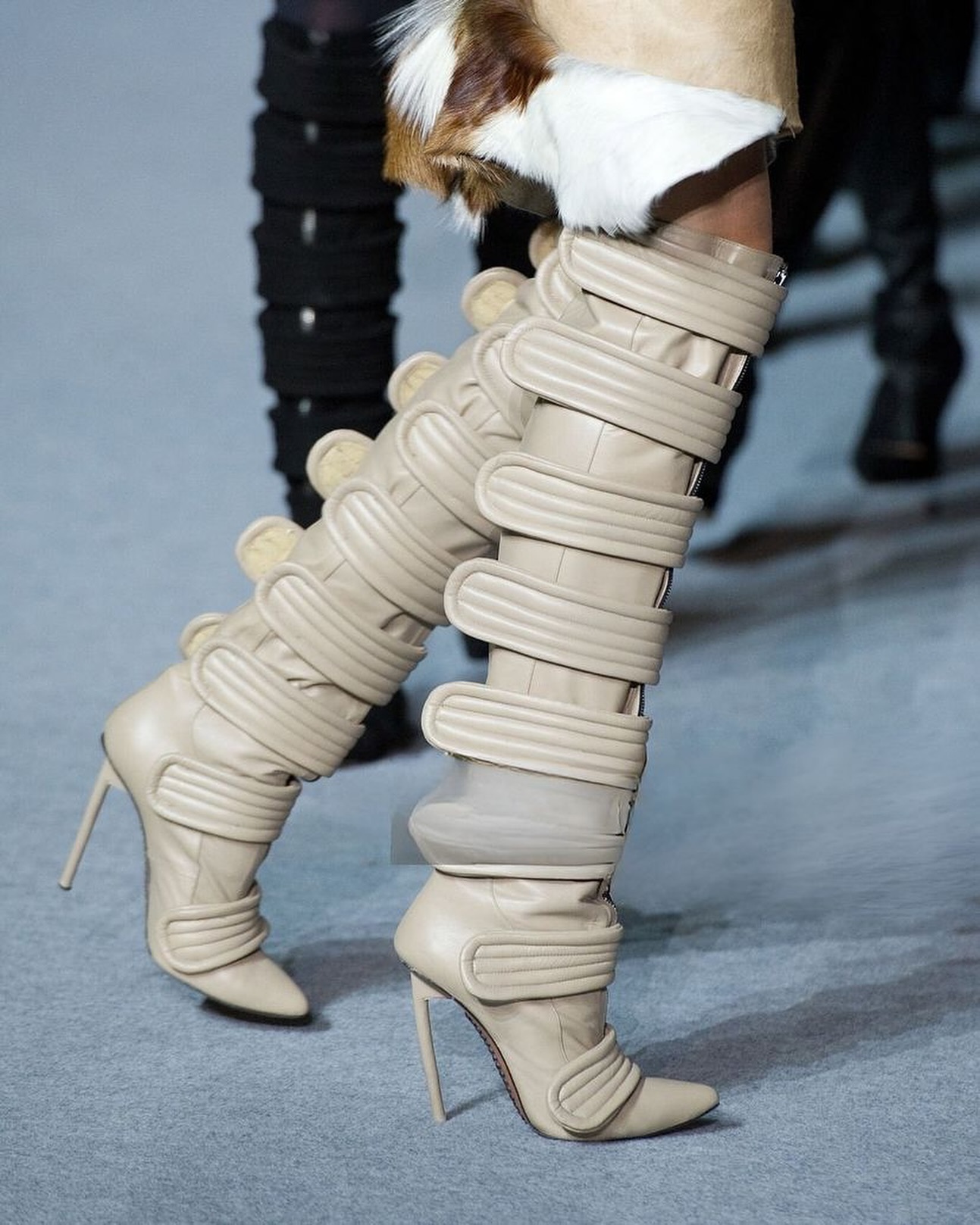 Botas de Salto Alto Modernas c - Street Fashion Rome avaliação e preço