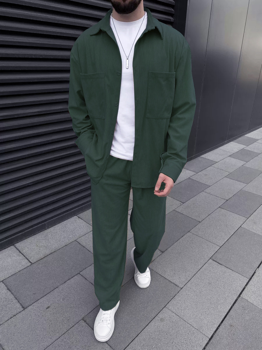 Conjunto Masculino de Corduroy - Street For Fashion avaliação e preço