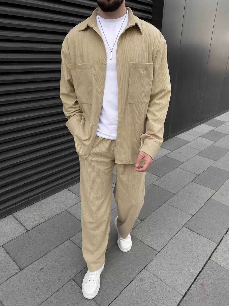 Conjunto Masculino de Corduroy - Street For Fashion avaliação e preço