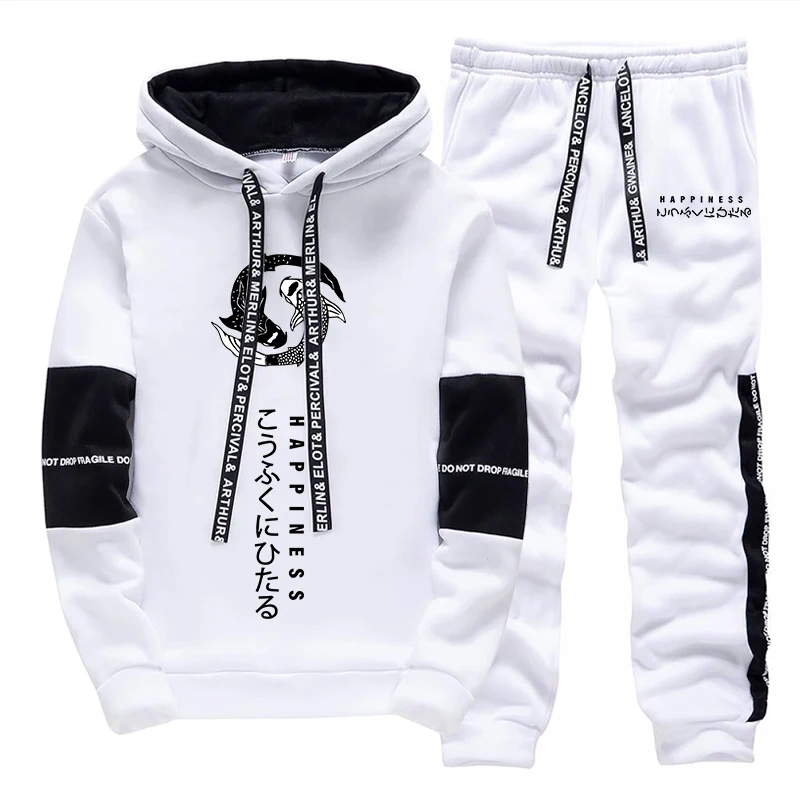 Conjunto de Moletom Masculino  - Street Fashion China avaliação e preço