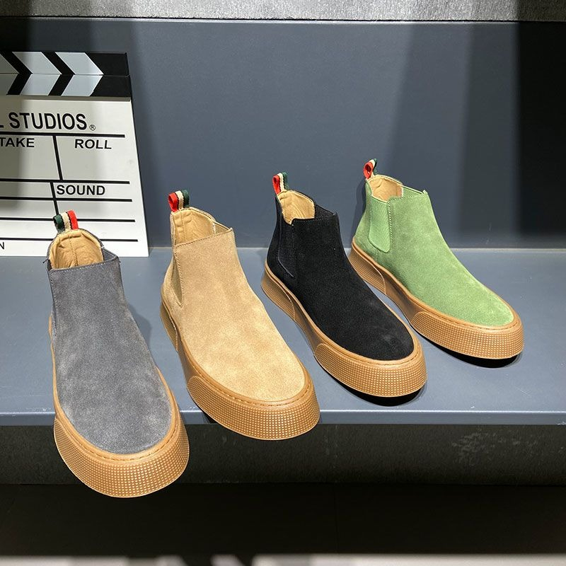 Botas Chelsea Masculinas Outon - Street Fashion Korean avaliação e preço
